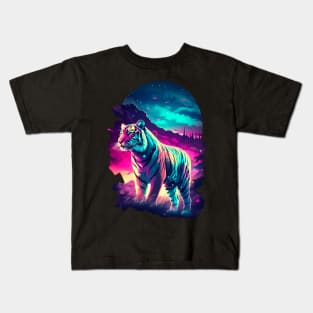 Color tiger Kids T-Shirt